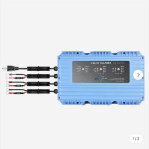 PowerHouse Lithium 12V-(12V-16V)-(24V-36V)WP 3-Bank Waterproof Battery Charger